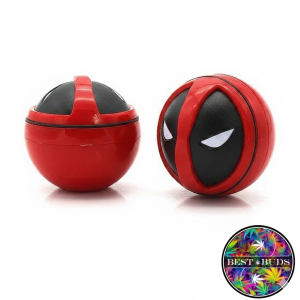 Deadpool Spherical Metal Herb Grinder